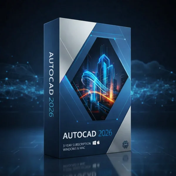 Autocad 2026 I 3 year I Windows & MAC I