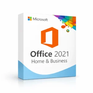 Microsoft Office 2021 Home & Business box Office 2021 Home & Business I MAC I