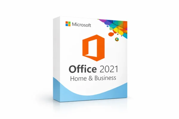 Microsoft Office 2021 Home & Business box Office 2021 Home & Business I MAC I