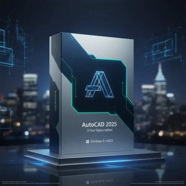 Autodesk AutoCAD 2025 I 3 year I Windows & MacOS