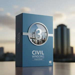 gemini-2.5-flash-image_csinálj_egy_képet_a_Civil_3_year_Windows_termékről_marketing_célra_ne_legye-3 Autodesk Civil I 3 year I Windows I